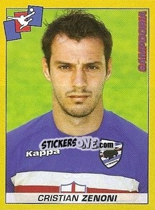 Sticker Cristian Zenoni - Calciatori 2007-2008 n. 398 - Panini