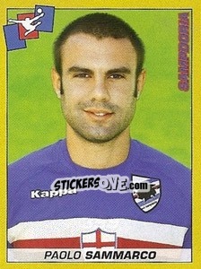Cromo Paolo Sammarco - Calciatori 2007-2008 n. 399 - Panini
