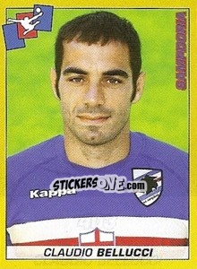 Sticker Claudio Bellucci - Calciatori 2007-2008 n. 403 - Panini