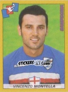 Sticker Vincenzo Montella - Calciatori 2007-2008 n. 404 - Panini