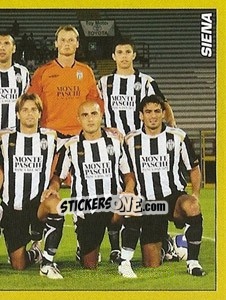 Figurina Squadra Siena (2) - Calciatori 2007-2008 - Panini