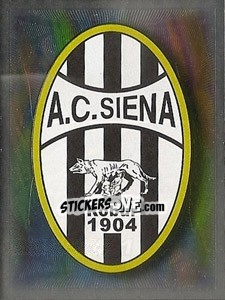 Sticker Scudetto Siena - Calciatori 2007-2008 n. 411 - Panini