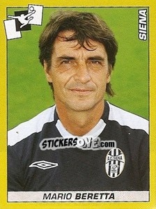 Sticker Mario Beretta (Allenatore) - Calciatori 2007-2008 n. 412 - Panini