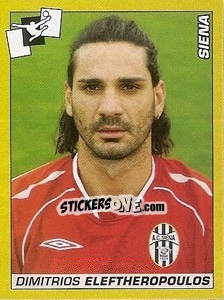 Sticker Dimitrios Eleftheropoulos - Calciatori 2007-2008 n. 413 - Panini