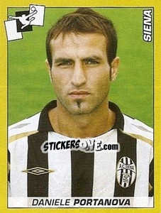 Sticker Daniele Portanova - Calciatori 2007-2008 n. 414 - Panini