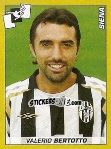 Cromo Valerio Bertotto - Calciatori 2007-2008 - Panini