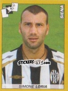 Sticker Simone Loria - Calciatori 2007-2008 n. 416 - Panini