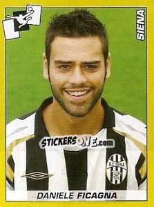 Sticker Daniele Ficagna - Calciatori 2007-2008 - Panini