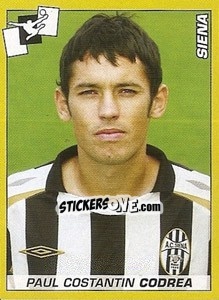 Sticker Paul Costantin Codrea - Calciatori 2007-2008 n. 421 - Panini