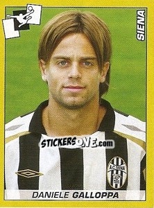 Sticker Daniele Galloppa - Calciatori 2007-2008 - Panini