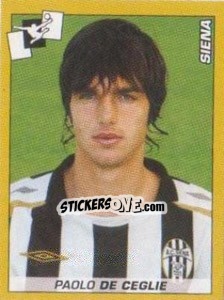 Sticker Paolo De Ceglie - Calciatori 2007-2008 n. 425 - Panini