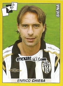 Sticker Enrico Chiesa - Calciatori 2007-2008 - Panini