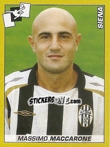 Sticker Massimo Maccarone - Calciatori 2007-2008 - Panini