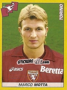 Sticker Marco Motta - Calciatori 2007-2008 n. 442 - Panini