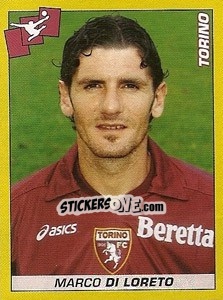 Sticker Marco Di Loreto - Calciatori 2007-2008 n. 443 - Panini