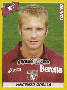 Sticker Vincenzo Grella - Calciatori 2007-2008 n. 448 - Panini