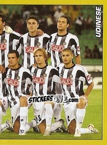 Sticker Squadra Udinese (2) - Calciatori 2007-2008 - Panini