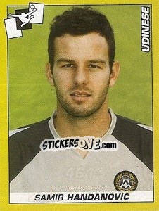 Figurina Samir Handanovic - Calciatori 2007-2008 - Panini