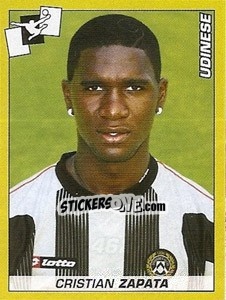 Sticker Cristian Zapata - Calciatori 2007-2008 n. 462 - Panini