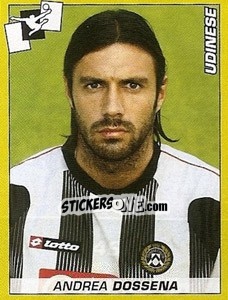 Sticker Andrea Dossena - Calciatori 2007-2008 - Panini