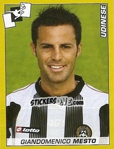 Sticker Giandomenico Mesto - Calciatori 2007-2008 n. 468 - Panini