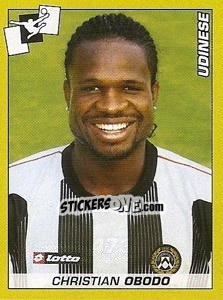 Sticker Christian Obodo - Calciatori 2007-2008 n. 473 - Panini