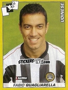 Sticker Fabio Quagliarella - Calciatori 2007-2008 - Panini