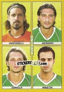 Sticker Avellino [Serie B] - Calciatori 2007-2008 - Panini
