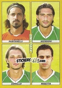 Sticker Avellino [Serie B] - Calciatori 2007-2008 n. 495 - Panini