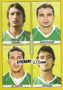 Sticker Avellino [serie B] - Calciatori 2007-2008 n. 498 - Panini