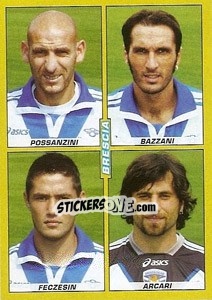 Sticker Brescia [Serie B] - Calciatori 2007-2008 n. 519 - Panini