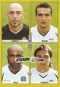 Cromo Cesena [Serie B] - Calciatori 2007-2008 - Panini