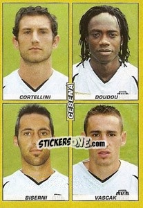 Figurina Cesena [Serie B] - Calciatori 2007-2008 - Panini