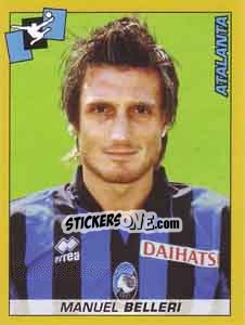 Sticker Manuel Belleri - Calciatori 2007-2008 n. 10 - Panini
