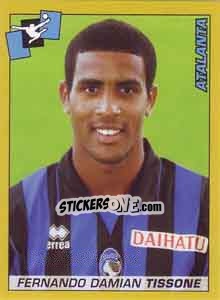 Sticker Fernando Damian Tissone - Calciatori 2007-2008 - Panini