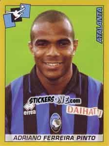 Sticker Adriano Ferreira Pinto - Calciatori 2007-2008 n. 18 - Panini