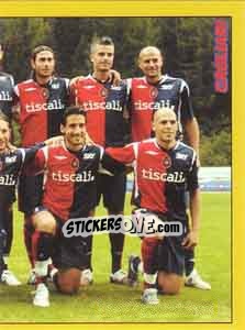 Cromo Squadra Cagliari (2) - Calciatori 2007-2008 - Panini