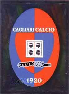 Sticker Scudetto Cagliari - Calciatori 2007-2008 - Panini
