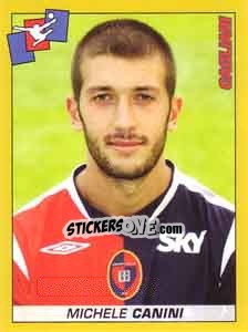 Sticker Michele Canini - Calciatori 2007-2008 n. 32 - Panini