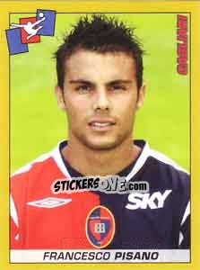 Sticker Francesco Pisano - Calciatori 2007-2008 n. 36 - Panini