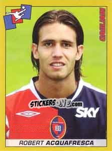 Cromo Robert Acquafresca - Calciatori 2007-2008 - Panini