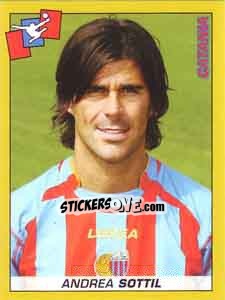 Sticker Andrea Sottil - Calciatori 2007-2008 n. 58 - Panini