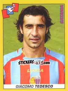 Sticker Giacomo Tedesco - Calciatori 2007-2008 n. 64 - Panini