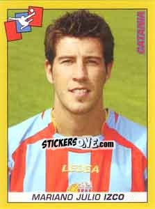 Sticker Mariano Julio Izco - Calciatori 2007-2008 n. 65 - Panini