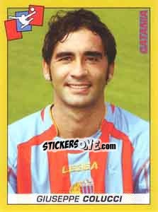 Sticker Giuseppe Colucci - Calciatori 2007-2008 n. 66 - Panini