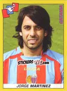 Sticker Jorge Martinez - Calciatori 2007-2008 n. 69 - Panini