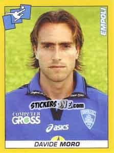Sticker Davide Moro - Calciatori 2007-2008 n. 86 - Panini