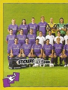 Cromo Squadra Fiorentina (1) - Calciatori 2007-2008 - Panini