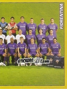 Sticker Squadra Fiorentina (2) - Calciatori 2007-2008 - Panini
