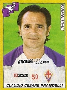 Sticker Claudio Cesare Prandelli (Allenatore) - Calciatori 2007-2008 n. 100 - Panini